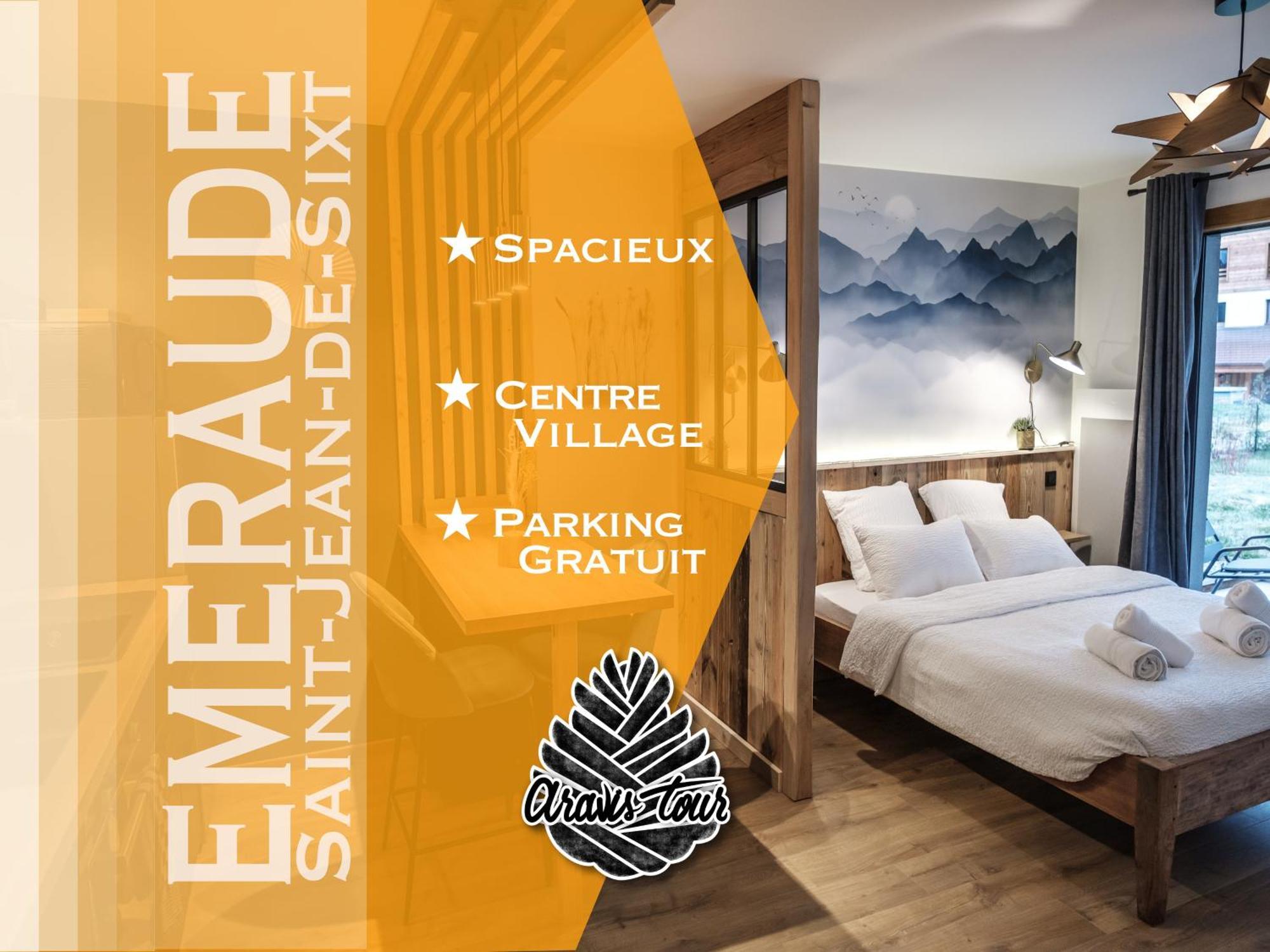 Emeraude - Centre Village - Aravistour Apartment Saint-Jean-de-Sixt